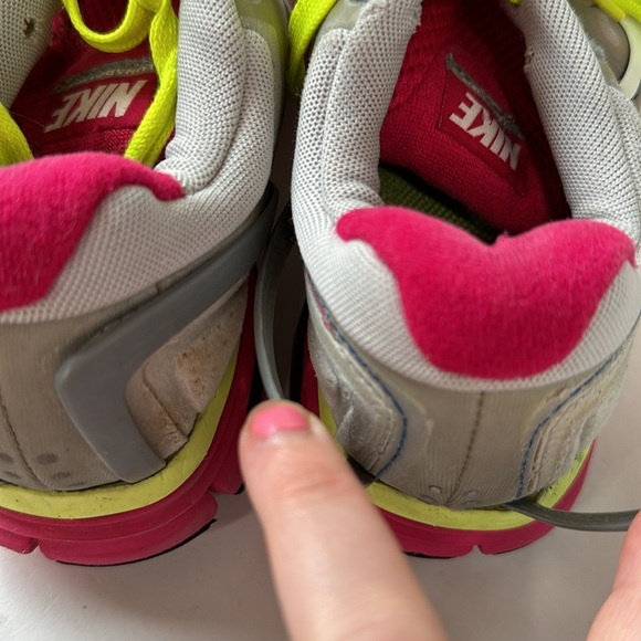 Nike lunar glide 2 gray and pink womens 6.5 tennis shoes sneakers - Picture 10 of 11